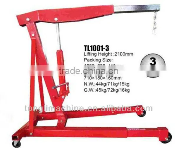 3ton tl1001-3 engine crane CE