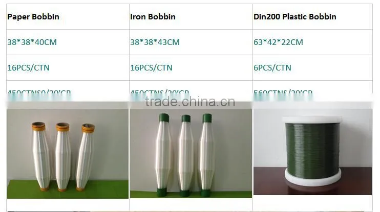 0.10mm PLA monofilament yarn for tea bag