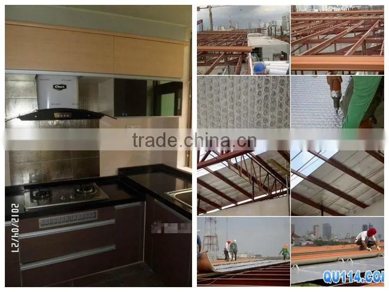 single/double sides metalized film woven cloth manufacturer
