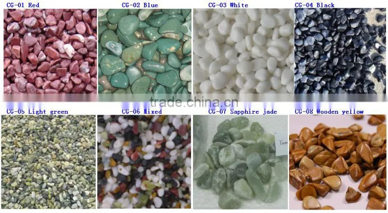 High quality garden white color marble pebbles for wholesale