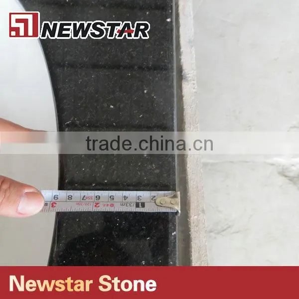 Newstar China black galaxy Countertop for bathroom