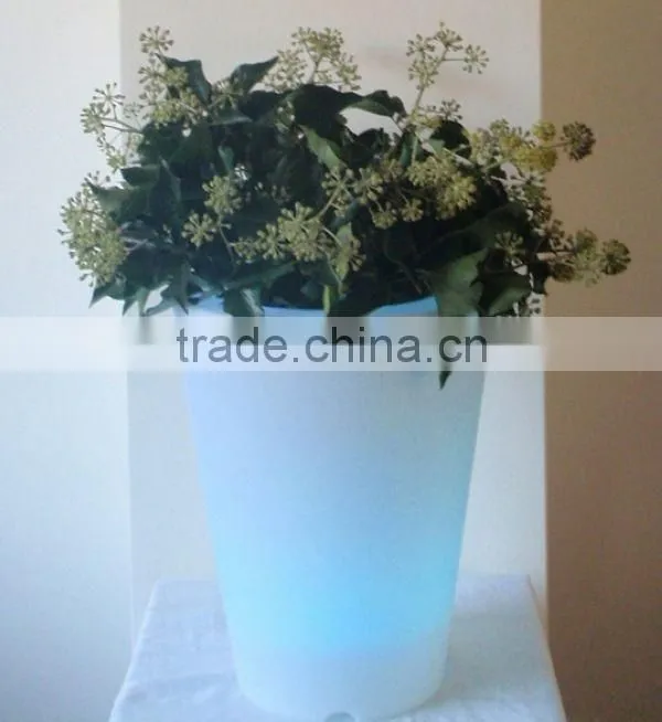 FO-9523 LED Light Flower Pot, Lighted ice bucket for home decor