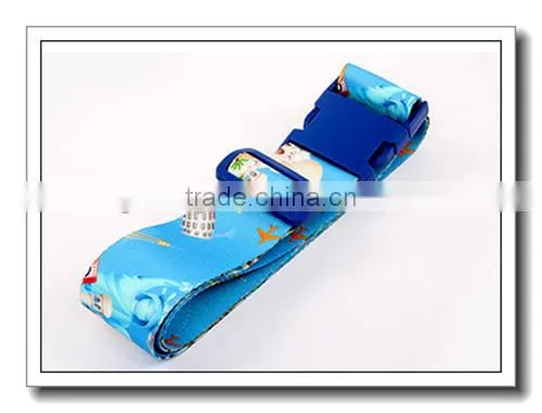 Latest customed logo luggage belt ,digital lock luggage belt for wholesale