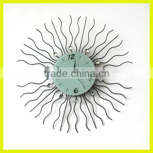 stainless wall clock,metal wall clock