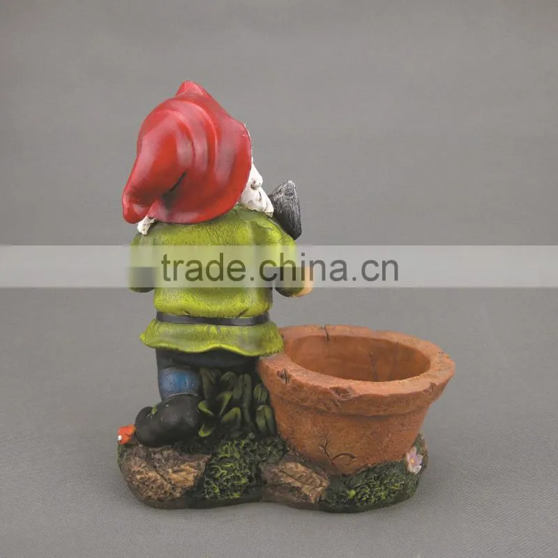 Polyresin Seven Dwarfs Garden Statues,Outdoor Garden Gnome Dwarf Elf Statues