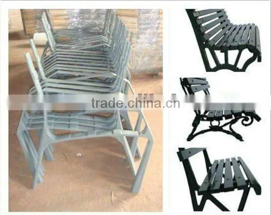 cast iron park chair legs with all colors