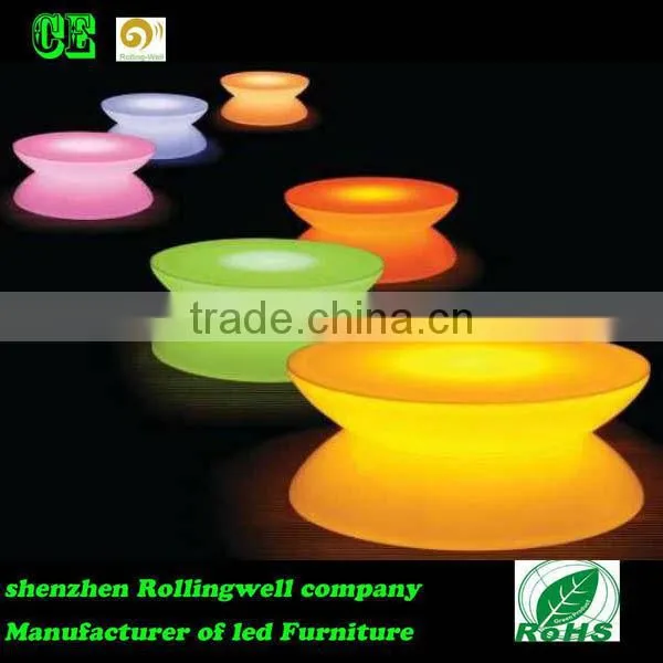 Outdoor LED Light Bench/party rental furniture