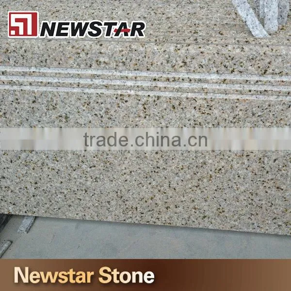 Economic anti-slip line granite residential stair case