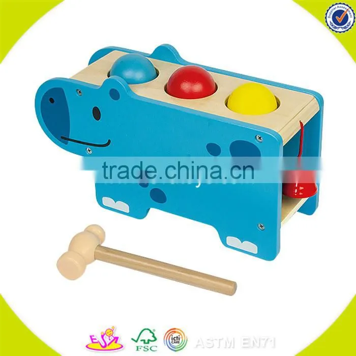 wholesale baby diy wooden knock toy fashion kids diy wooden knock toy children diy wooden knock toy W11G019