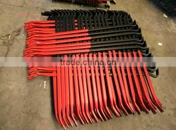 carbon steel forged wrecking bars crowbar