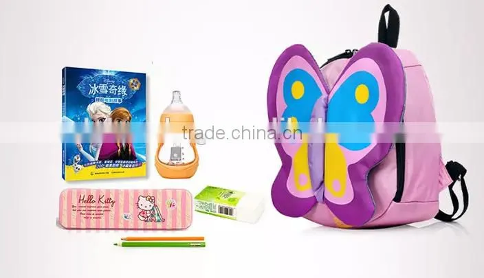 2016 3d cartoon school backpack for kids