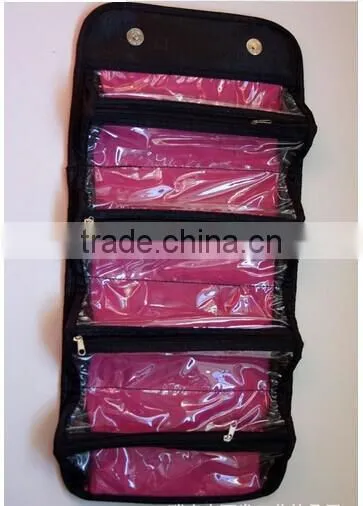 New cosmetic bags Roll-N-Go Cosmetic Bag Travel Pouch