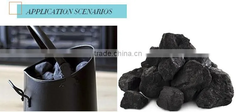 galvanized fireplace coal pail coal fireplace bucket