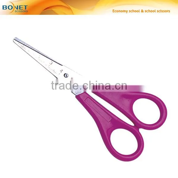S71005 2014 New Popular 5" student ruler scissors