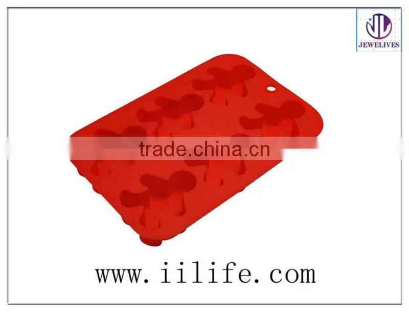Disney Audited Foactory Foldable Custom Shaped Silicone Ice Cube Mould