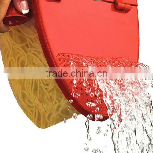 Best selling products convenient pretty colorful pasta plastic salad bowl