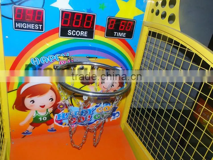 2015 cheap hot sell Coin Operated basketball arcade game machine for sale DFLB-2