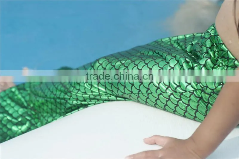 2015 made in china crochet mermaid tail swimming for kids