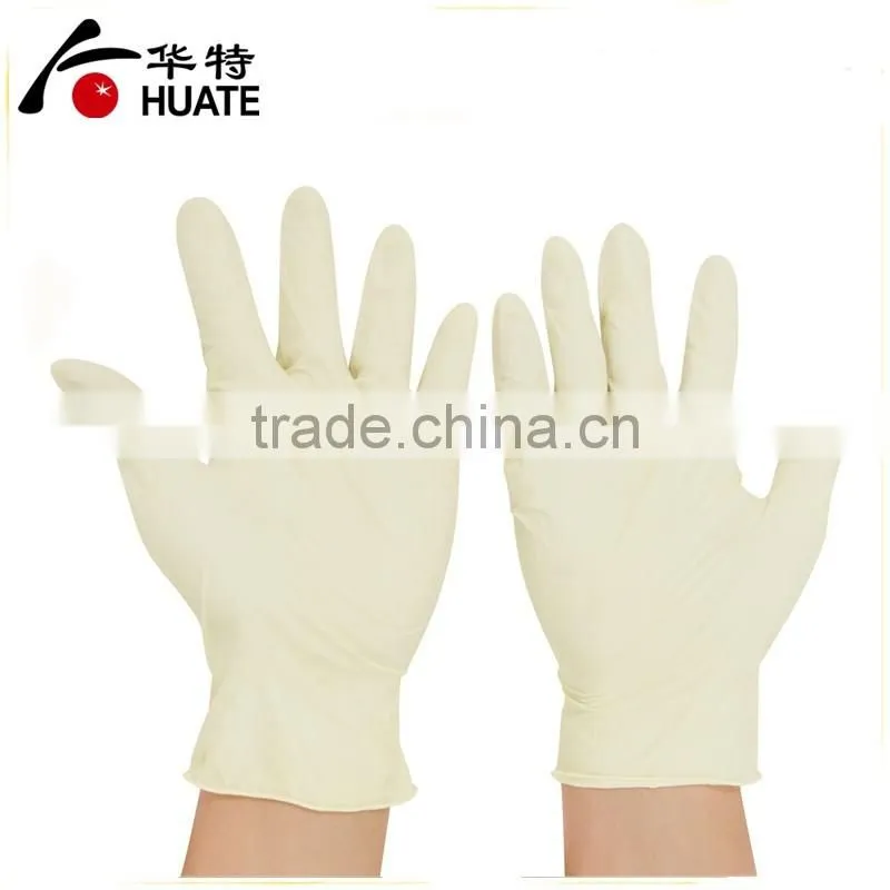 Disposable Latex Gloves,Powder Free-Global Safe,disposable natural gloves