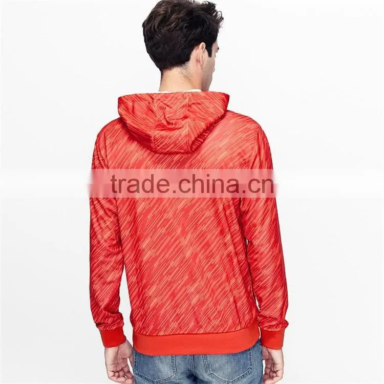Blank zip up hoodie orange hoody sweatshirt waterproof hoodies