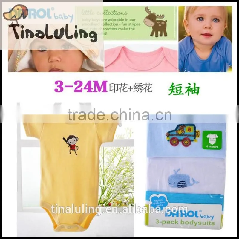 tinaluling Unisex new born baby clothing girls clothing baby bodysuits