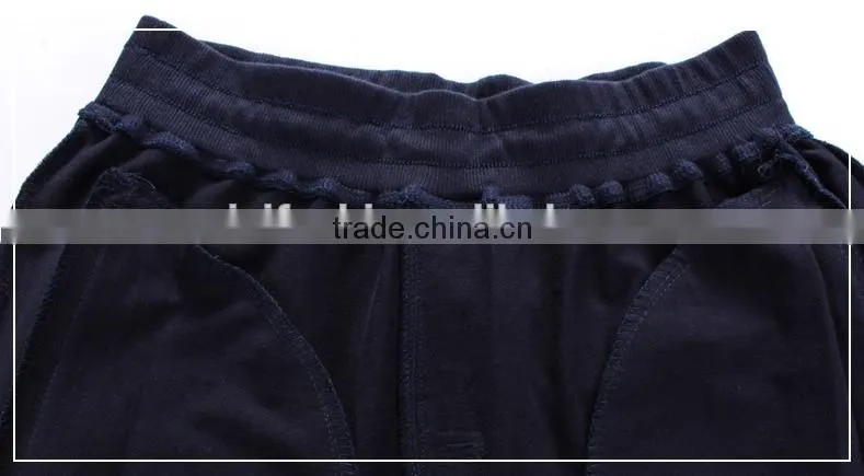 wholesale customize men polyester cotton sweat sports pants