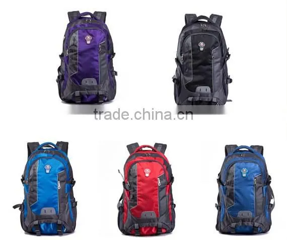 wholesale custom mountaineering backpack/hiking camping backpack