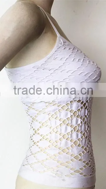 Fashion lady's mesh camisole bra top
