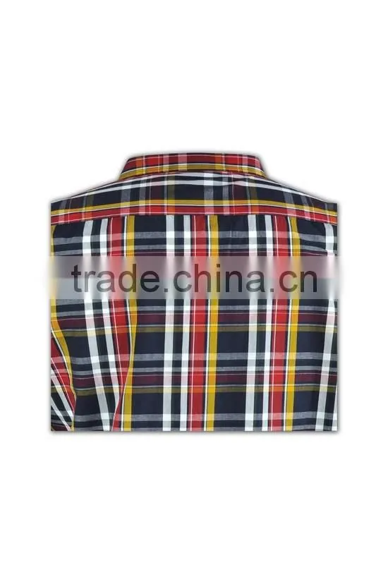 2015 hot sell wholesale high quality red and black color flannel shirts men