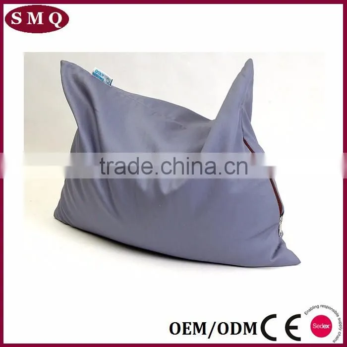 plain white custom microbead blank pillow