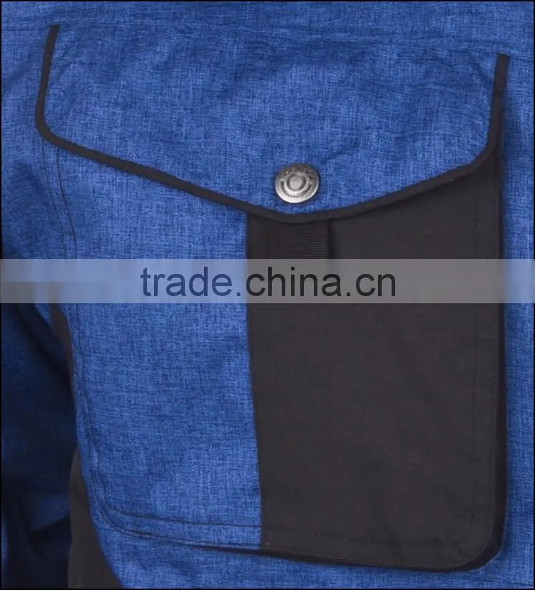 Safety garments mens parka winter jacket with waterproof EN343