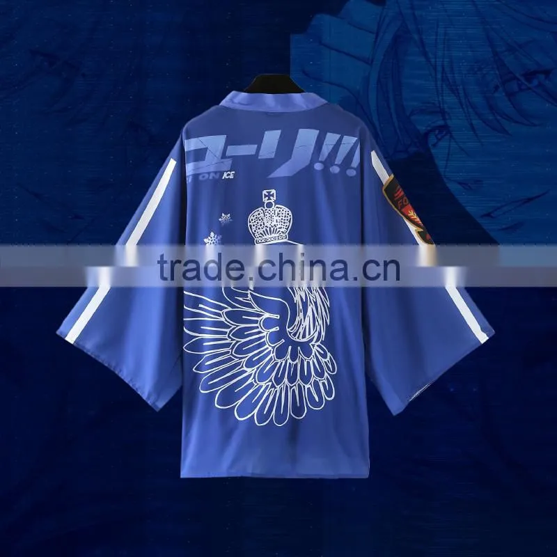 Yuri On Ice Cartoon Blue Wholesale Cosplay Japanese Anime Costume