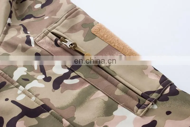 Windproof waterproof ACU Jacket Camo Softshell Jacket
