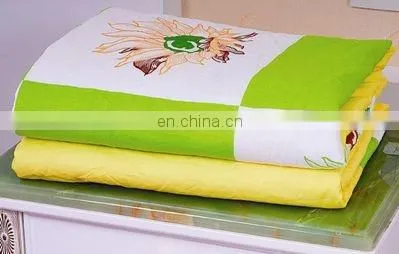 printed flowers 100% mulberry silk bedding quilt