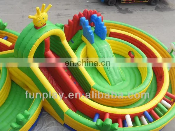 HI hot sale giant inflatable amusement park children's playground amusing park for sale