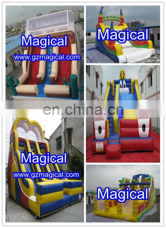 Blue inflatable slides toy / inflatable slide