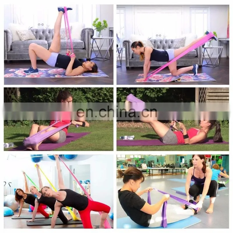 Resistance Band Body Workout GYM Abdominal Exercise Fitness Yoga Equipment