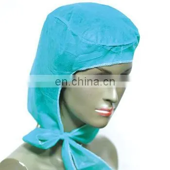 PP Nonwoven Disposable Surgical Hood/Medical Space Cap Manufacturer