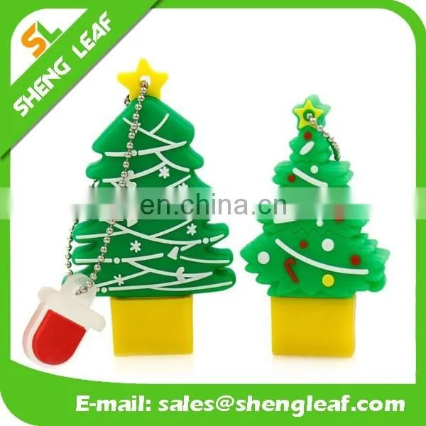 Customized pvc rubber Heart shaped usb flash drive for gifts