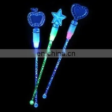Plastic glowing led cocktail stirrer