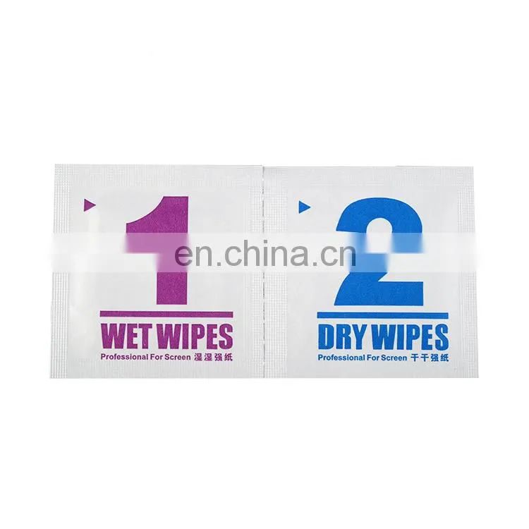 brand name printable OEM screen antibacteri clean wipe