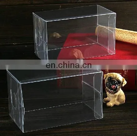 2015 custom clear pvc/pp folding box
