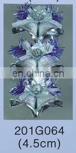 Fashional Style Cheap christmas trees Pendant flashing bell sets