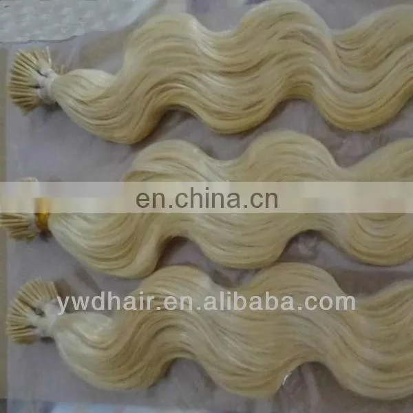 Real Human Hair Extensions! indian remy i-tip hair extensions