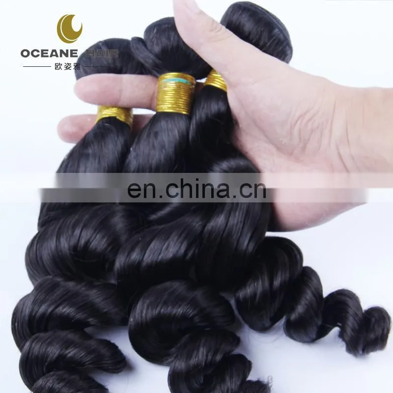 wholesale human hair Brazilian Virgin Hair body wave loose wave deep wave