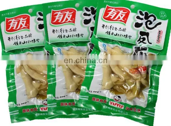Automatic Chicken Feet Processing Line / Chicken Feet Peeling Machine in Russia