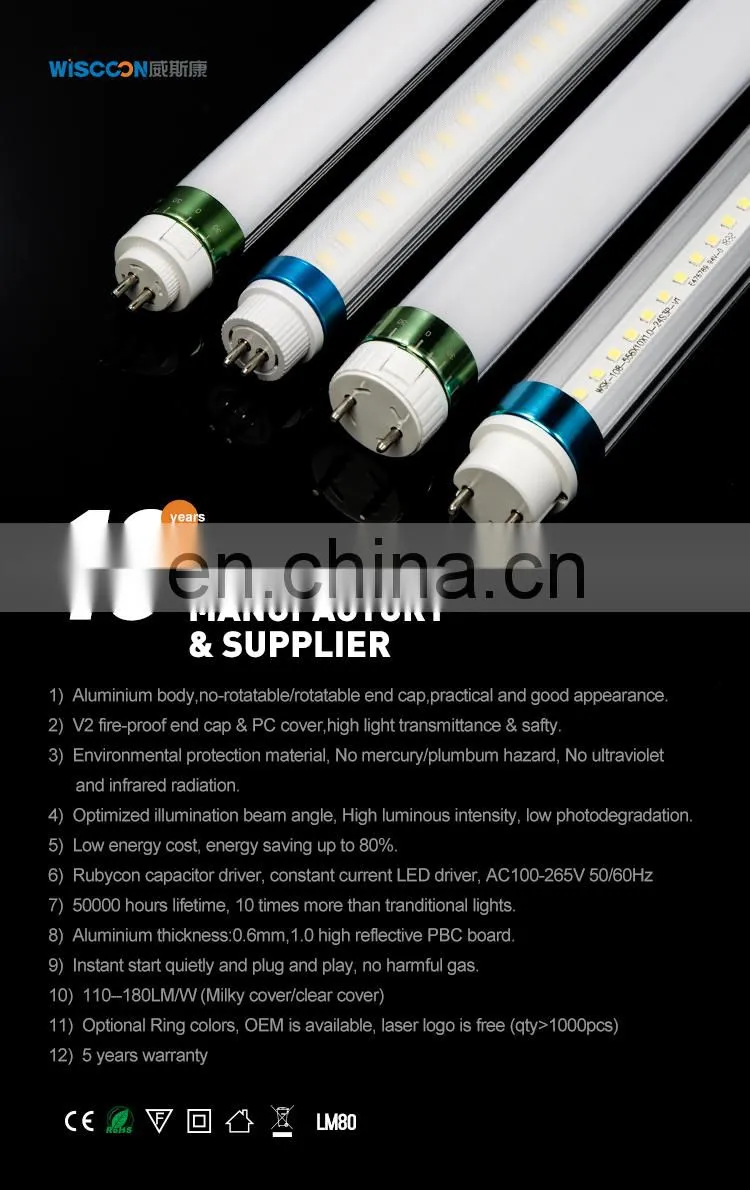 ecg ccg ballast comptable LED tube light