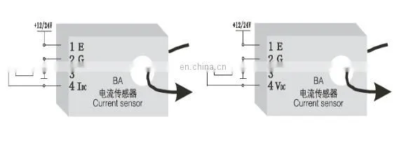 single phase AC 0-10A input current transmitter DC signal output true effective value measurement adopted