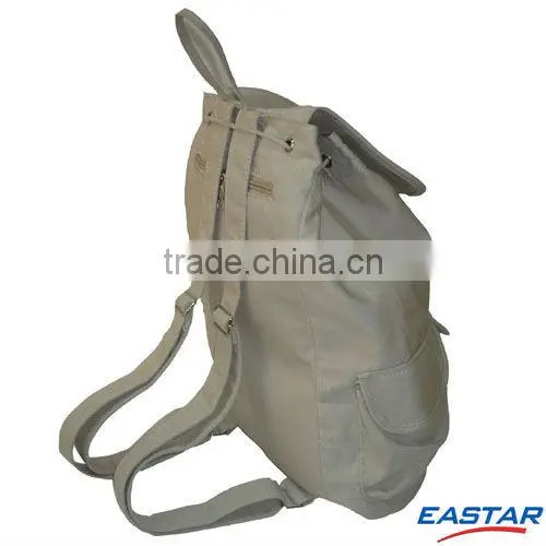 Drawstring backpack bag