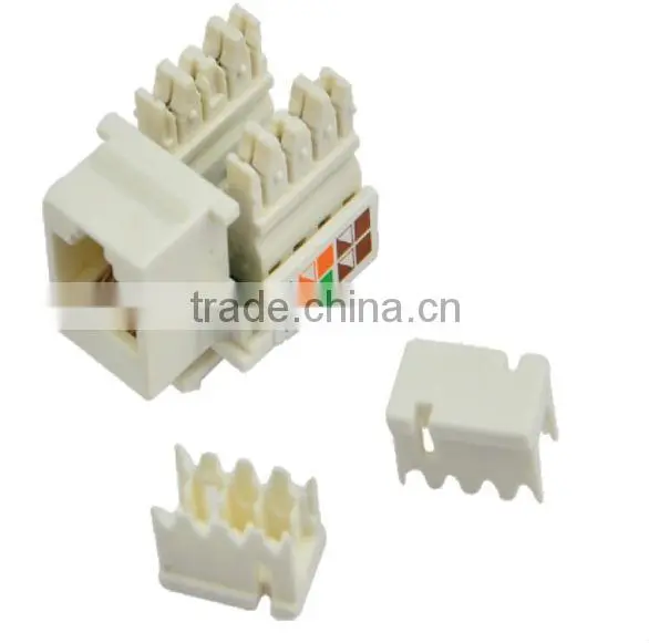 shielded UTP Cat5e RJ 45 keystone connect Jack